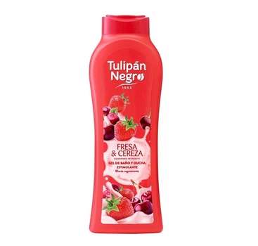 Гель для душа Tulipan Negro 650 мл Клубника и вишня