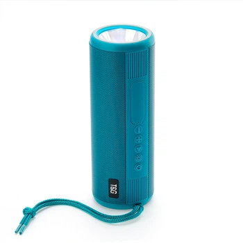 Bluetoothколонка TG635 10W Акумулятор 1200mAh з фонариком Срій