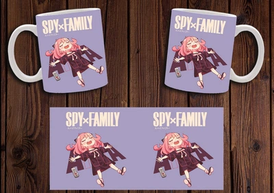 Кружка CupKit "Spy x Family / Семья шпиона" №18 330мл белая