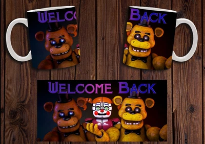 Кружка CupKit "Five Nights at Freddy's / Пять ночей с Фредди" №15 330мл белая