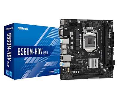 Материнская плата ASRock B560M-HDV R3.0 Socket 1200