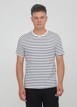 Футболка чоловіча Наталюкс 2XL полоска (4213241021051)