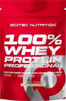Протеїн Scitec Nutrition Whey Protein Professional 1000г Ваніль (5999100029095)