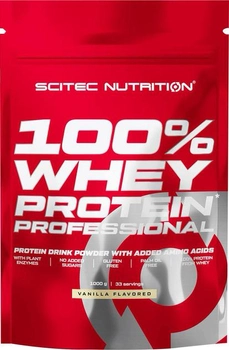 Протеїн Scitec Nutrition Whey Protein Professional 1000г Полуниця (5999100029118)