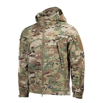 Чоловічий зимовий Комплект M-TAC Куртка + Штани / Польова форма SoftShell на флісі мультикам розмір M