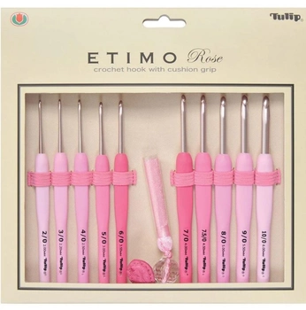 Набор крючков для вязания Tulip Etimo Rose (2.0 - 6.0 мм), арт.TER-001e