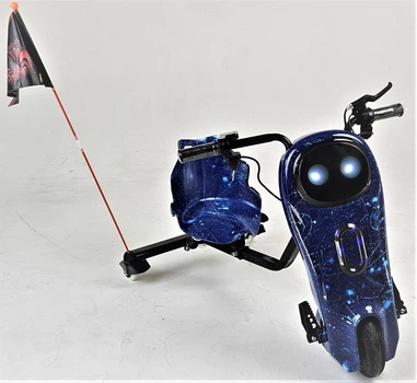 Дрифт-карт Windtech Crazy Bug 350 Синий Космос