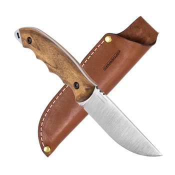 Туристический Нож из Нержавеющей Стали с ножнами HK4 SSH BPS Knives - Нож для рыбалки, охоты, походов
