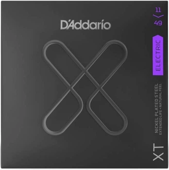 Струны для электрогитары D'Addario XTE1149 XT ELECTRIC NICKEL PLATED STEEL MEDIUM (11-49)