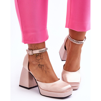 Жіночі туфлі Adel 37 Бежеві (5905677421552)