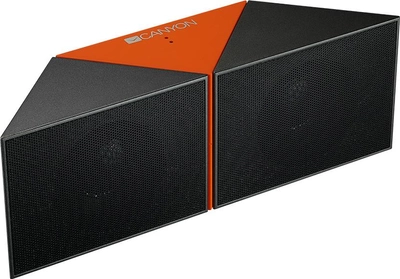 Głośnik przenośny Canyon Transformer Portable Bluetooth Speaker Black/Orange (CNS-CBTSP4BO)