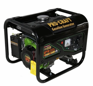 Генератор бензиновый ProCraft GP10 UNIVERSAL (1 кВт, 220В, компактный)