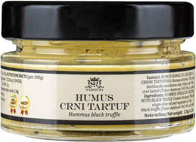 Хумус TARTUFI з чорним трюфелем 120 г (8606109659563)