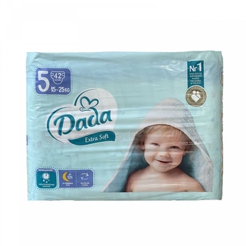 Підгузники Dada Extra Soft 5 junior, Вага 15-25 кг, 42 шт