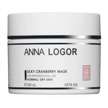 Шелковая увлажняющая маска с экстрактом клюквы Anna Logor Silky Cranberry Mask 250 мл