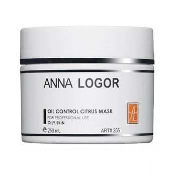 Цитрусовая маска для жирной кожи пастообразная Anna Logor Oil Control Citrus Mask 250 мл (AL255)