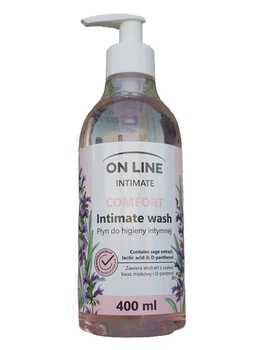 Гель для интимной гигиены с экстрактом шалфея On Line Intimate Comfort 500мл