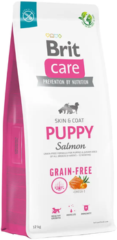 Беззерновой корм для щенков с лососем Brit Care Dog Grain-free Puppy 12 кг