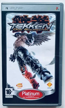 Tekken: Dark Resurrection Platinum, Б/У, английская версия - UMD-диск для PSP