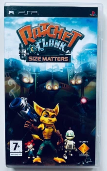Ratchet & Clank: Size Matters, Б/У, английская версия - UMD-диск для PSP