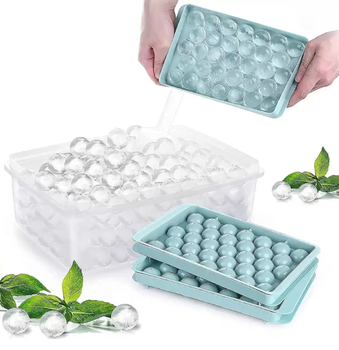 Форма контейнер лоток для льоду Ice Cube Mini Blue