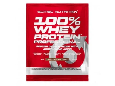100% Whey Protein Professional Scitec Nutrition (30 грамів) Смак Солона карамель
