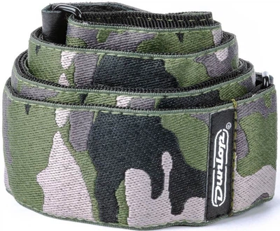 Ремень гитарный DUNLOP D6716 JACQUARD RANGER GREEN STRAP