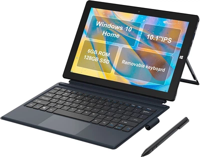 Планшет 10.1" AWOW AiBook 10 6/128Gb 4 ядра Windows 10 Черный