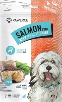 Gryzak dla psów Pawerce Salmon bone ras dużych 1 szt 0,115 kg (4260473650119)
