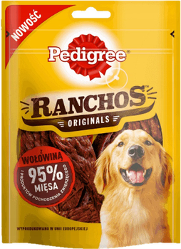 Przysmak dla psów Pedigree Ranchos Originals z wołowiną 0,07 kg (94008429116360)