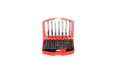Набор бит из 56 предметов TORX, 1/4 – 25мм, 75мм TAGRED TA1206