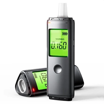 10шт Професійний цифровий алкотестер з екраном алкометр AlcoCheck Elite з акумулятором