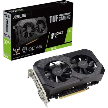 Видеокарта Asus TUF Gaming GeForce GTX 1650 OC Edition (TUF-GTX1650-O4GD6-GAMING) [88812]