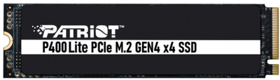 SSD диск Patriot P400 Lite 2TB M.2 2280 NVMe PCIe 4.0 x4 TLC (P400LP2KGM28H)