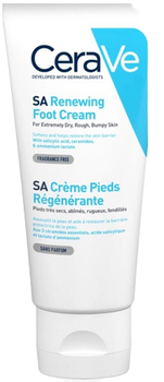 Крем для ніг Cerave Відновлюючий S A Foot Cream 88 мл (3337875597296)