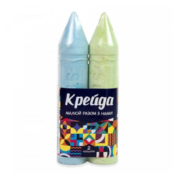 Мел "Карандаш большой" 50125, 2 штуки 4673371
