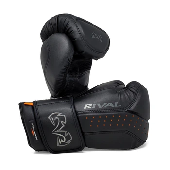 Боксерские перчатки Rival RB10 Intelli-Shock Bag Gloves Black Black (RB10-BKBK-M)