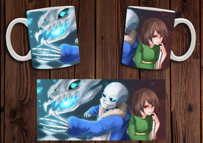 Кружка CupKit "Undertale / Андертейл" №6 330мл біла