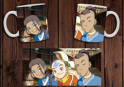 Кружка CupKit "Аватар: Легенда об Аанге / Avatar: The Last Airbender" №8 330мл белая