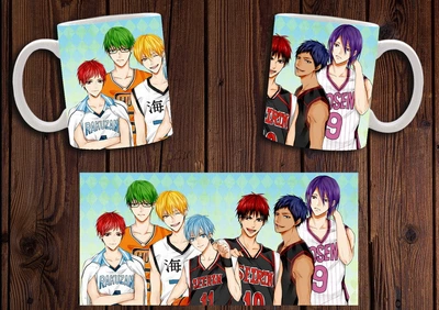 Кружка CupKit "Баскетбол Куроко / Kuroko no Basket" №19 330мл белая