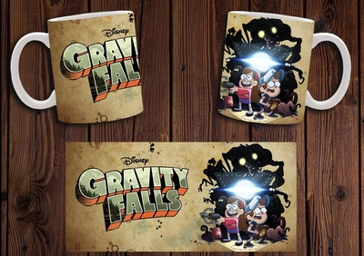 Кружка CupKit "Гравити Фолз / Gravity Falls" №12 330мл белая