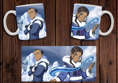 Кружка CupKit "Аватар: Легенда об Аанге / Avatar: The Last Airbender" №6 330мл белая