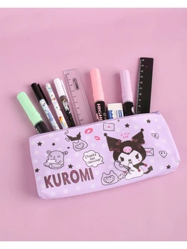 Пенал косметичка Куроми, аниме, (Kuromi ) геншен, манги, hello kitty, Санріо Кітті, Мелоди фиолетовый (AN)20179