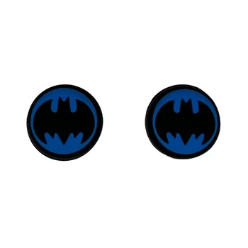 Силиконовые накладки на стики Batman Blue для геймпадов Sony DualShock PS4 / DualSense PS5 / Xbox Series|One (2шт.) [393299310]