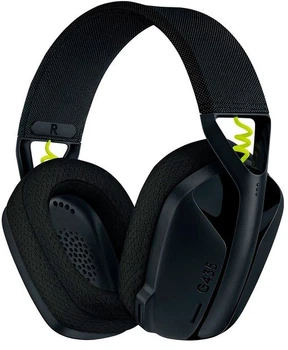 Навушники Logitech G435 LIGHTSPEED Wireless Gaming Headset — Black (981-001050)
