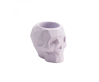 Вазон для суккулентов Geometric Skull Violet