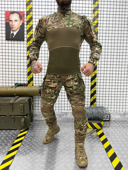 Тактический военный комплект Combat G3 ( Убакс + Штаны ), Камуфляж: Мультикам, Размер: L