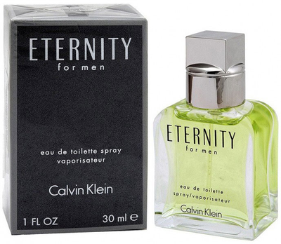 Туалетна вода для чоловіків Calvin Klein Eternity For Men Eau De Toilette Spray 30 мл (88300605385)