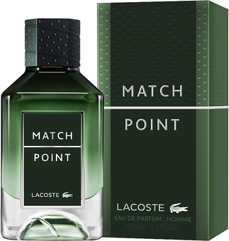 Туалетна вода для чоловіків Lacoste Match Point Eau De Parfum Spray 100 мл (3616302013357)