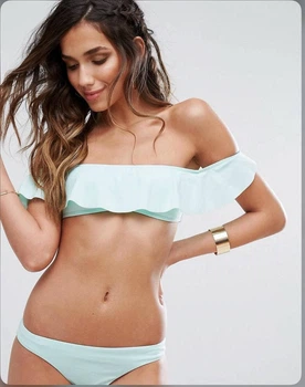 Ліф купальника жіночий River Island м’ятний, розмір XXL (STK003126-27)